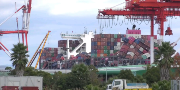 海運(yùn)船公司去年海上丟失集裝箱221個，創(chuàng)最低紀(jì)錄