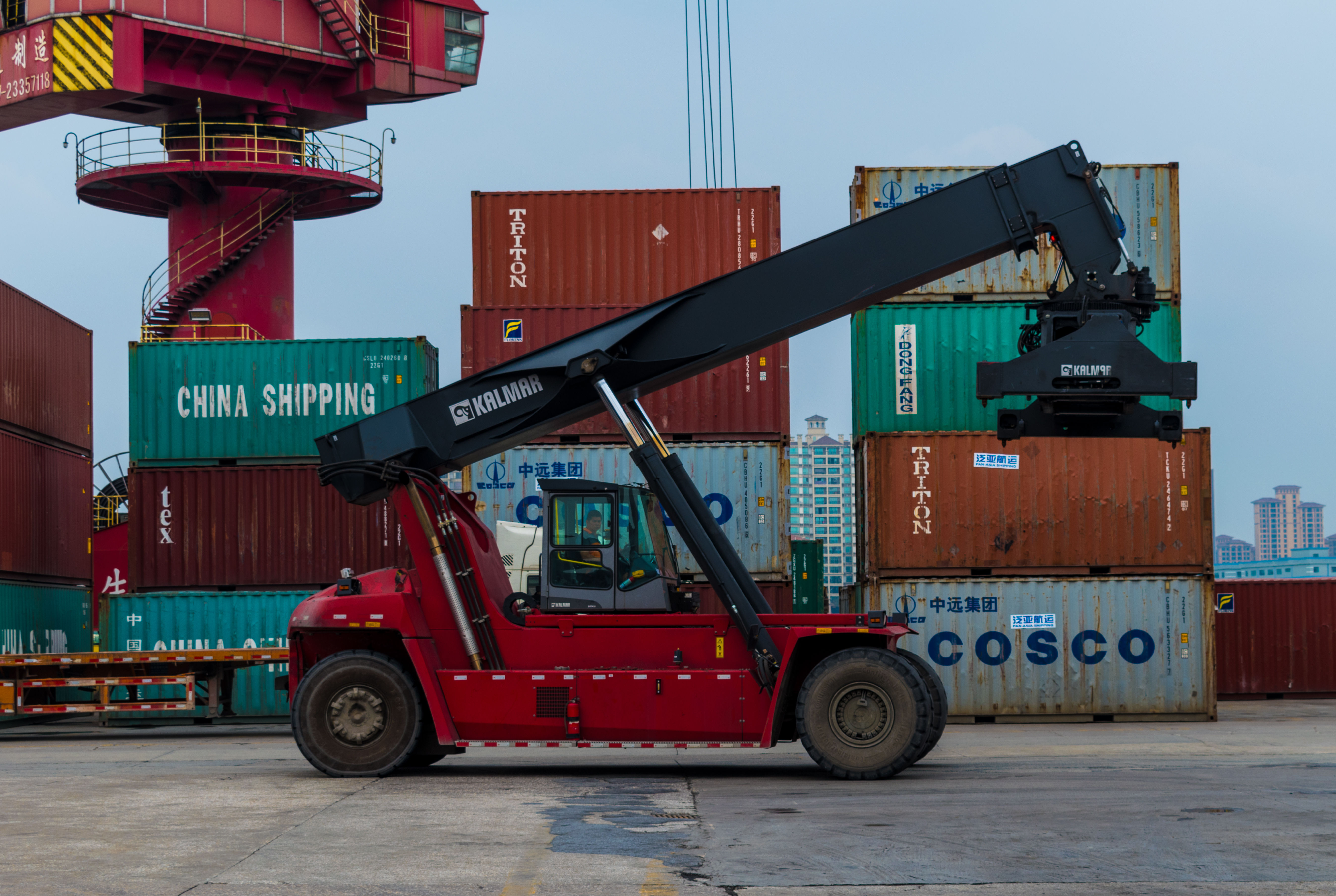 國內(nèi)集裝箱海陸聯(lián)運物流